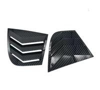 Side Window Scoop Feritoie Car Side Rear Window L Coppia di coperture per persiane posteriori per finestrini posteriori adatte per Kia Stinger 2018-2023, adesivi decorativi, prese d'aria in ABS
