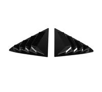 Side Window Scoop Feritoie Car Side Rear Window L Persiane per lunotto posteriore dell'auto, bocchette di ventilazione, coperture per tende, decorazioni esterne ricambio, adatte per Fiesta MK8 2018