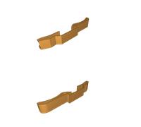 Side Wings for DMW Vehicles Car Body 1/10 - 3D Printed for DTM BMW M3 Look