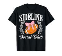 Sideline Social Club Game Day Tailgate Squad Maglietta