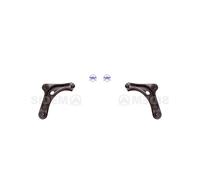 SIDEM 2X Braccio Sospensione Sinistro Destro Compatibile Per Citroën C2 JM_ 1.1