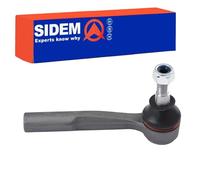 2x Testine barra sterzo SIDEM Davanti S+D per OPEL ASTRA H, ZAFIRA