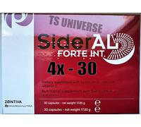 SIDERAL Forte 120 capsule | Integratore alimentare di ferro | 120 conteggi
