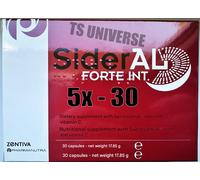 SIDERAL Forte 30 capsule integratore di ferro vitamina C alternativa alla...