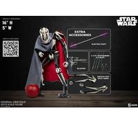 Sideshow Star Wars La Vendetta Dei Sith Generale Grievous Figura 1/6 Nuova