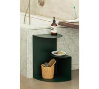 Sidetable SLOPE dal design minimal e moderno Dimensioni 37x38xh 50 cm che può essere utilizzato sia come tavolino di servizio lato divano sia come semplice comodino colore Verde 6012 verde