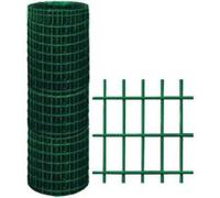 Sidex rete per recinzione elettrosaldata plastificata zincata cm h 100x25 mt mag