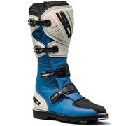Sidi Agueda Stivali da motocross, blu-beige, taglia 40 per maschi