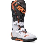 Sidi Crossair Stivali da motocross, bianco/nero/bronzo, Taglia 48