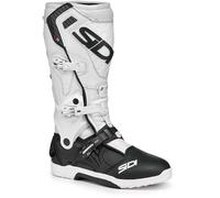 Sidi Crossair Stivali da motocross, Bianco/nero, Taglia 40