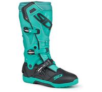 Sidi Crossair Stivali da motocross, nero-verde, taglia 40 per maschi