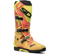 Sidi Crossair Stivali da motocross, verde-giallo-oro, taglia 49 per maschi