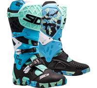 Sidi Crossair X Messy, stivali 47 EU male Verde Menta/Azzurro/Nero/Bianco