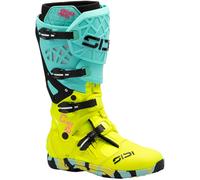 Stivali Moto Off-Road Uomo Sidi CROSSAIR X Mint Fluo Yellow Taglia:43