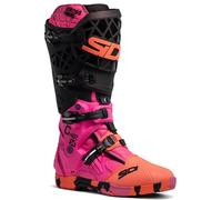 Sidi Crossair-X Stivali da motocross, nero-rosa, taglia 47 per maschi