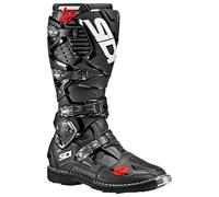 SIDI Crossfire 19 - Stivali da Moto Unisex , Multicolore (Nero / Nero /), 43 EU