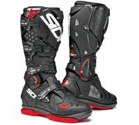 Sidi Crossfire 2 SM Stivali motocross, nero-bianco-rosso, taglia 44 per maschi