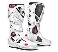 SIDI Crossfire 2 Srs Motocross MX Enduro Moto Stivali Bianco/Bianco