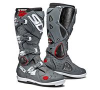 SIDI Crossfire 2 Srs Motocross MX Enduro Moto Stivali Grigio/Grigio
