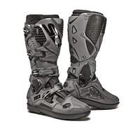 Sidi Crossfire 3 SRS Motocross Boots Stivali Motocross Nero/Grigio/Bianco 45