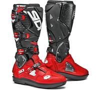 Sidi Crossfire 3 SRS Stivali Motocross, nero-rosso, taglia 44 per maschi