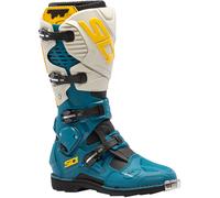 Sidi Crossfire 3 Stivali Motocross, blu-beige, taglia 42 per maschi