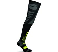 Sidi Extra Long Calze Motocross, nero-giallo, taglia S M per maschi