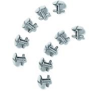 Set di 10 kit viti rapide per sistema Sidi srs/sms Argenté TU