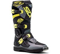 Stivali Moto Off Road Bambino Sidi FLAME Black Lime Gray Taglia:35