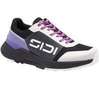 Sidi Fluxx Low Scarpe da moto, Bianco/nero, Taglia 47