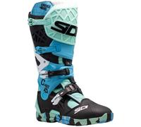 Sidi Crossair X Messy, stivali 44 EU male Mint/Azzurro/Nero/Bianco
