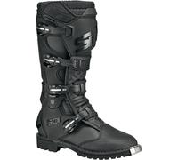 Sidi X-Power Enduro WP Stivali da motocross impermeabili, nero, Taglia 45