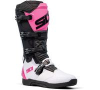 Sidi X-Power SC, stivali 49 EU male Bianco/Nero/Fucsia
