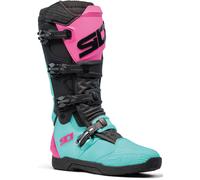 Sidi X-Power SC, stivali 44 EU male Mint/Nero/Fucsia