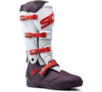 Sidi XPower SC Stivali da motocross, Vino/Bianco, Taglia 47