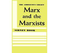 Sidney Hook Marx and the Marxists (Tascabile)
