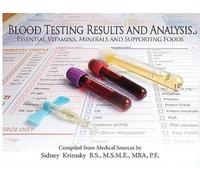 Sidney Krimsky Blood Testing Results and Analysis (Tascabile)