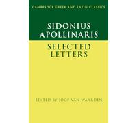 Sidonius Apollinaris, Joop van Waarden – Lettere scelte – Tascabile
