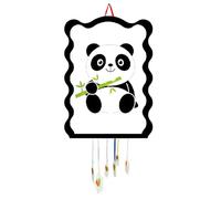 SIDRAL - Pignata Compleanno Bambini - Ananas per Bambini - Decorazione Feste Bambini Bambino e Ragazza - Grandi pignate - Pinate da Riempimento con Giocattoli e Chuches - Facile da Riempire (Panda)