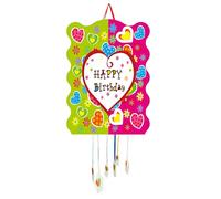 SIDRAL - Pignata Compleanno Bambini - Ananas per Bambini - Decorazione per feste per bambini Bambino e Ragazza - Grandi pignate - Pinate da riempire con giocattoli e giocattoli - Facile da riempire