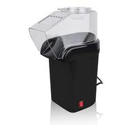 SIDRAL - Popcorn 1200 W per fare popcorn in 2 minuti - Palcorn elettrico con tazza dosatrice - Fai dei deliziosi popcorn con il popcorn ad aria calda (nero)