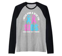 SIDS Consapevolezza della Sindrome della Morte Infantile Improvvisa Maglia con Maniche Raglan