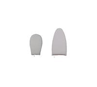 siduytin 2 Pezzi Guanti per Indumenti a Vapore Guanti in Cotone Resistente al Calore Supporto per ASSE da Stiro Traspirante Accessorio di Ricambio per Maniche Imbottite, Grigio