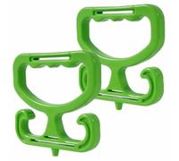 siduytin 2 pezzi Organizzatore per borse della spesa senza sforzo per casa e ufficio 2 confezioni Portautensili per borse della spesa ABS, verde