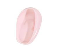 siduytin 2x protezioni per le orecchie in licone, cuffie antirumore per la tintura dei capelli, per domestico, parrucchiere, verde, Rosa, 7.7x4.8x1.2 cm