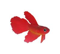 siduytin Aquarium To Life Simulazione Luminosa Pesci Finti per la Decorazione Gel di silice Simulazione Artificiale Luminosa Pesci Rossi, Rosso