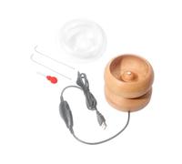 siduytin Ciotola elettrica per Perline, Kit Porta Perline USB con ago a cruna Grande, Strumento per Che Fa Risparmiare Tempo, collane, per Braccialetti, Kit per la creazione di