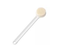 siduytin Doccia posteriore Spazzola in spugna laterale singola Spazzole esfolianti per la cura della pelle Scrubber Lavaggio riutilizzabile Bagno Toilette Hotel, Bianco