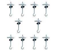 siduytin Ganci per fissaggio a parete, ganci per lampadari, accessori per organizzare lo spazio e appendere decorazioni, senza influire sull'aspetto. a bullone levetta, per fissaggio parete,