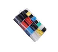 siduytin Guaina termorestringente per cavi elettrici, 580 pezzi, in poliolefina, con diametro interno assortito, per riparazioni quotidiane, set di guaine termorestringenti per cavi elettrici